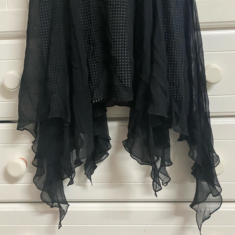 LAUNDRY by SHELLI SEGAL PETITES Black Dress size6 - Picture 6 of 13